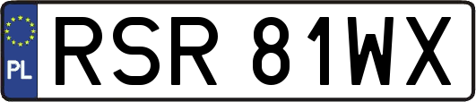 RSR81WX