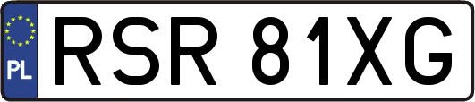 RSR81XG