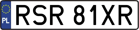 RSR81XR