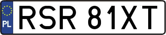 RSR81XT