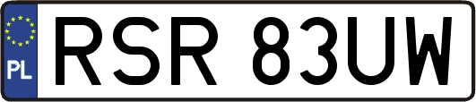 RSR83UW