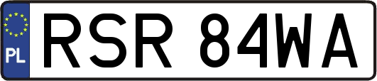 RSR84WA