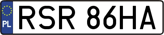 RSR86HA