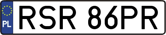 RSR86PR