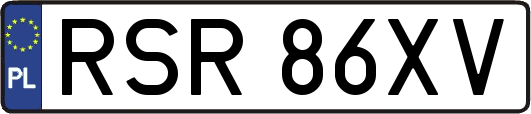 RSR86XV