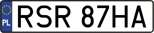 RSR87HA