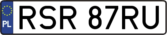 RSR87RU