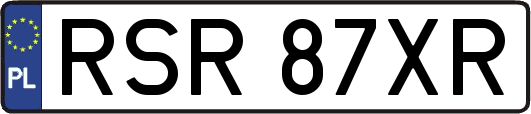 RSR87XR