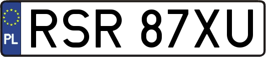 RSR87XU