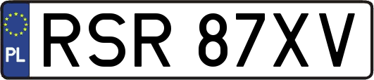 RSR87XV