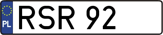 RSR92