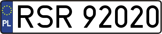 RSR92020
