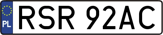 RSR92AC