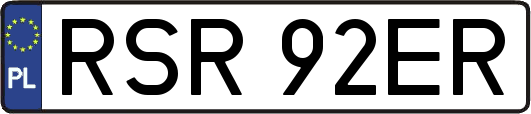 RSR92ER