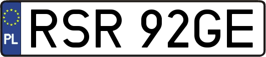 RSR92GE