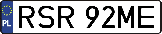 RSR92ME
