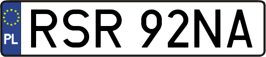 RSR92NA