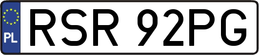 RSR92PG