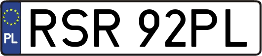 RSR92PL