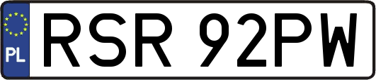 RSR92PW