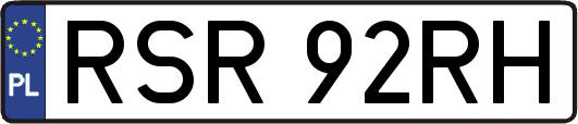 RSR92RH