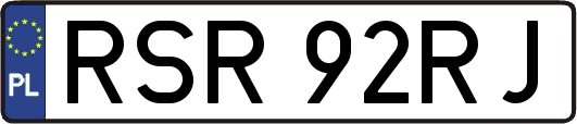 RSR92RJ