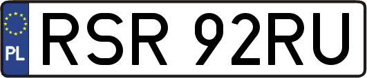RSR92RU