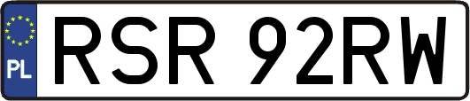 RSR92RW