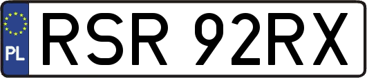 RSR92RX