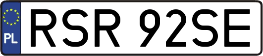 RSR92SE