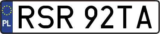 RSR92TA