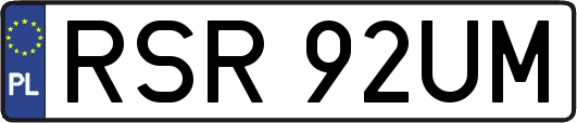 RSR92UM