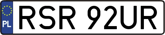 RSR92UR