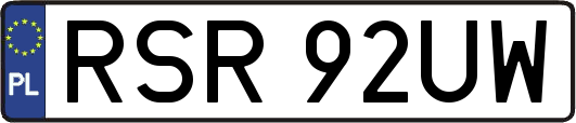 RSR92UW