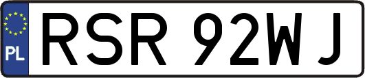 RSR92WJ