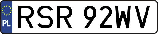 RSR92WV