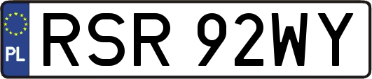 RSR92WY