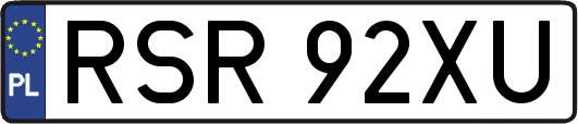 RSR92XU