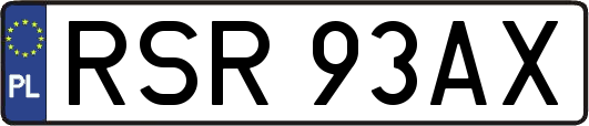 RSR93AX