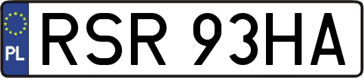 RSR93HA