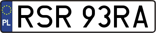 RSR93RA