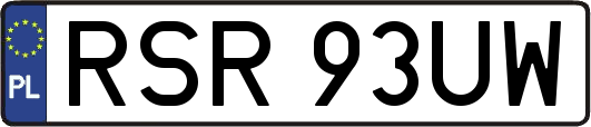 RSR93UW