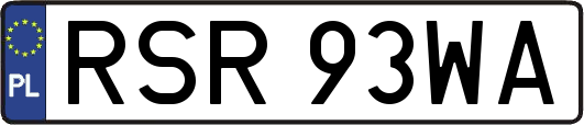 RSR93WA