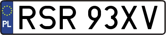 RSR93XV