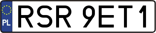 RSR9ET1