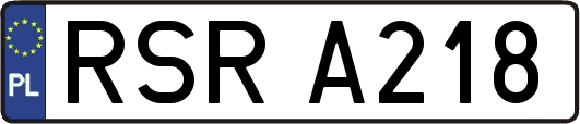 RSRA218