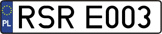 RSRE003