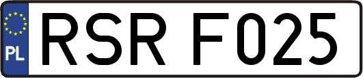 RSRF025