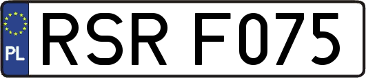 RSRF075