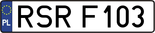 RSRF103